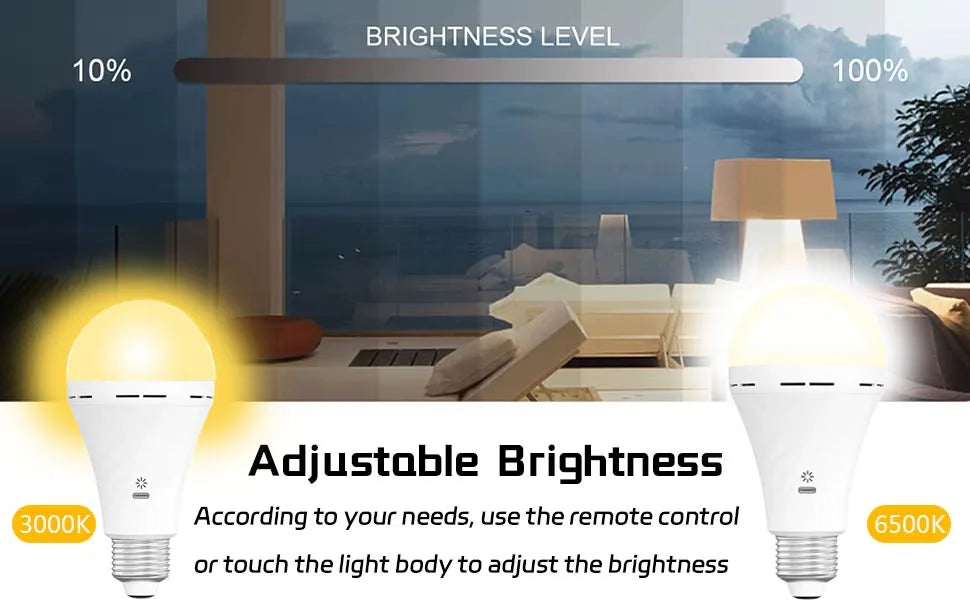 Rechargeable LED Bulb