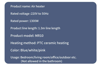 Small Desktop Space Heater