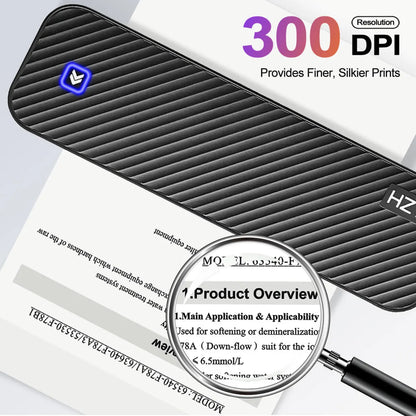 Inkless Portable A4 Thermal Printer