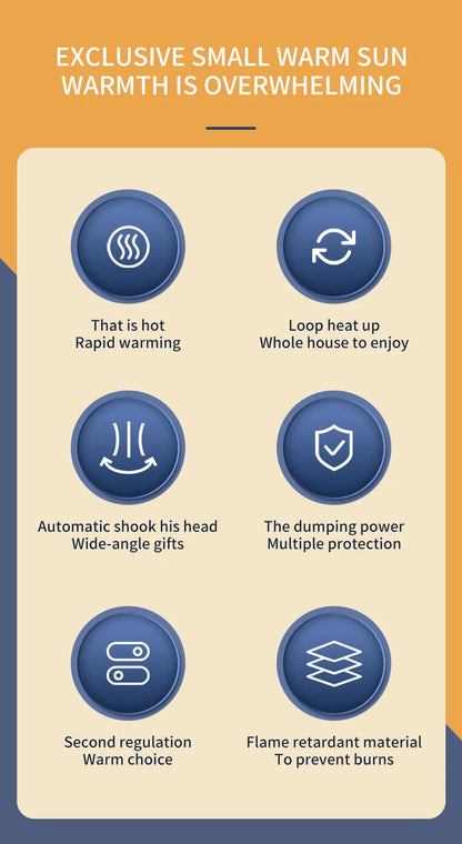 Small Desktop Space Heater