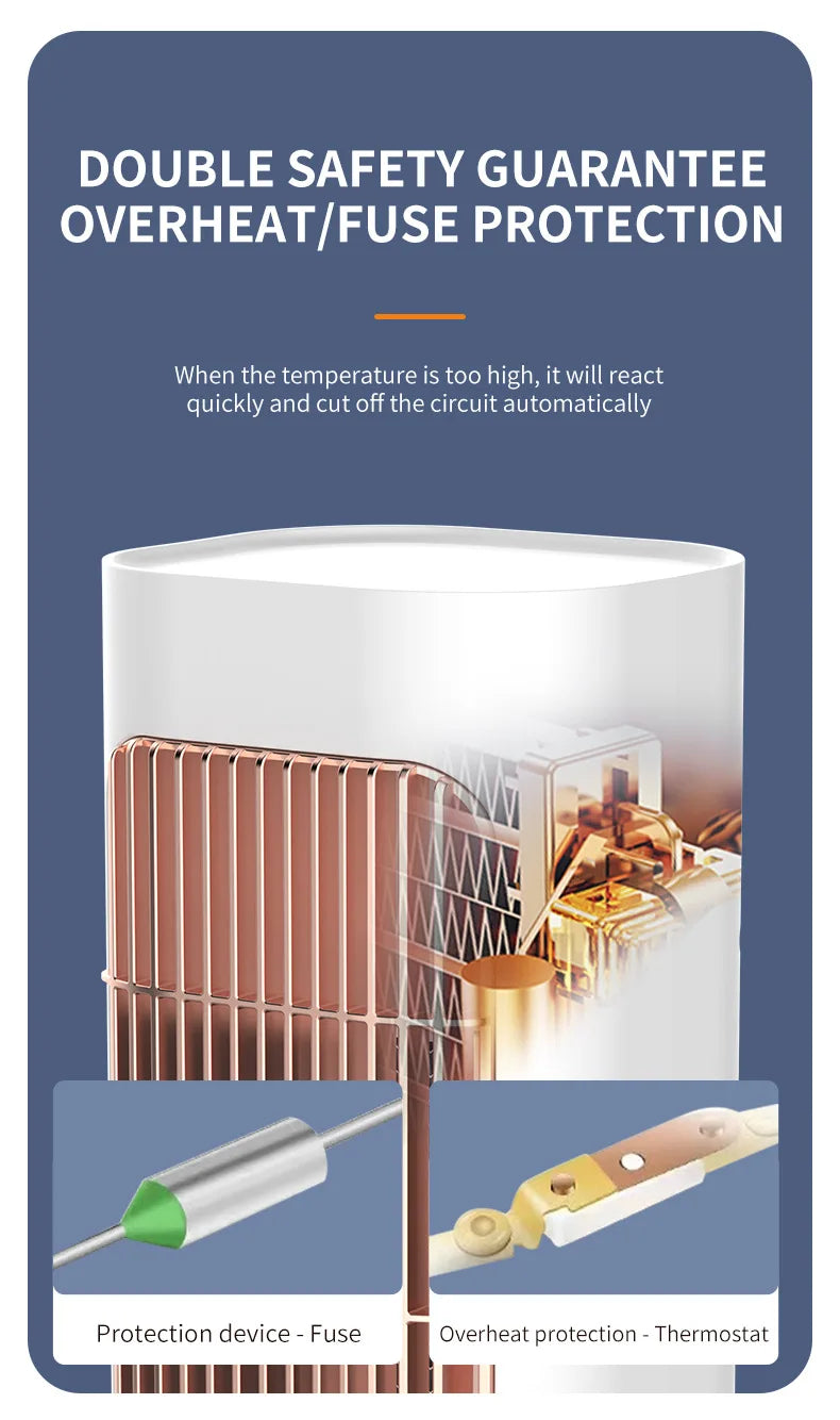 Small Desktop Space Heater