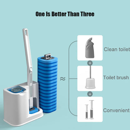 Hygienic Disposable Toilet Brush