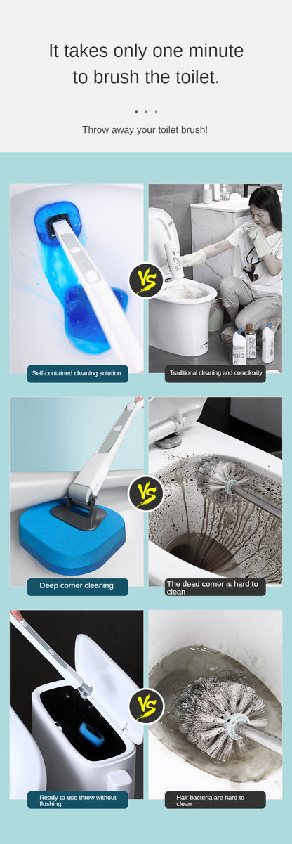 Hygienic Disposable Toilet Brush