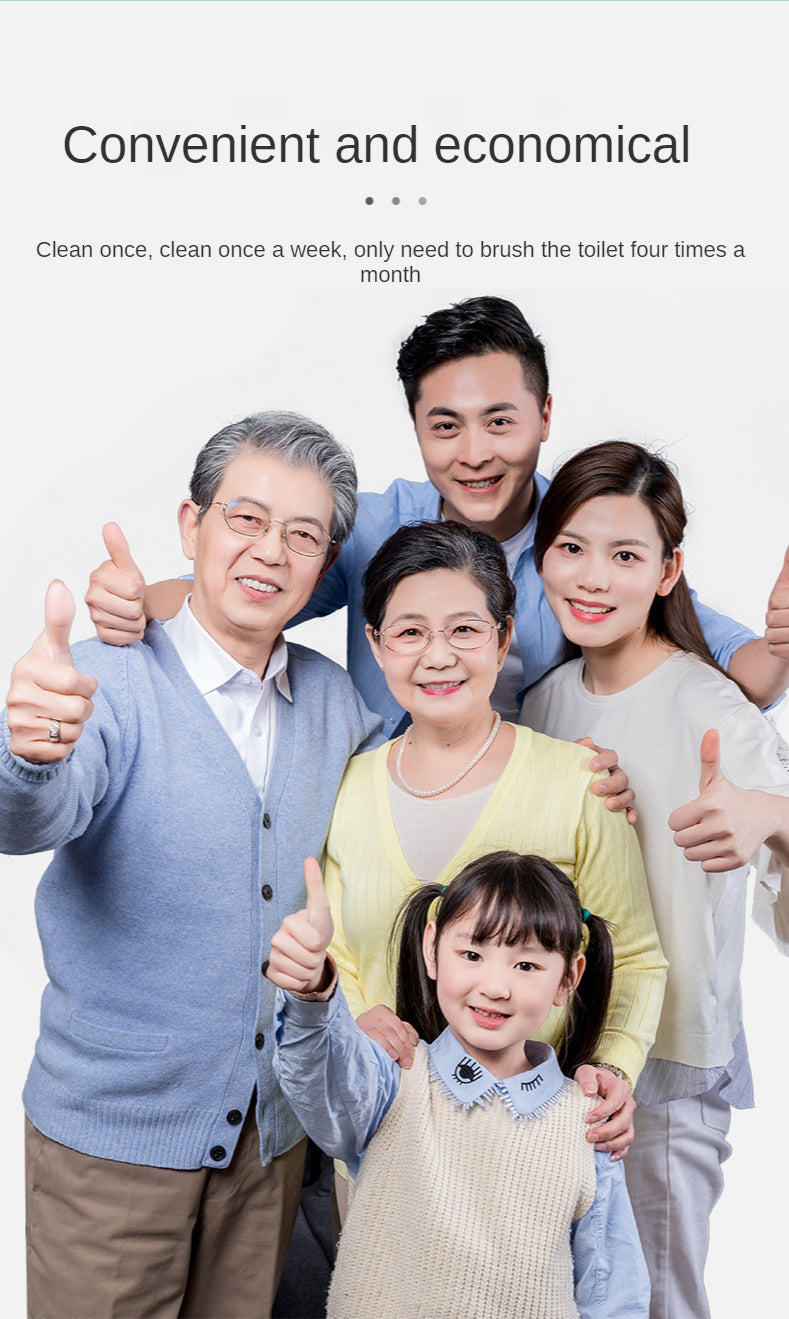 Hygienic Disposable Toilet Brush