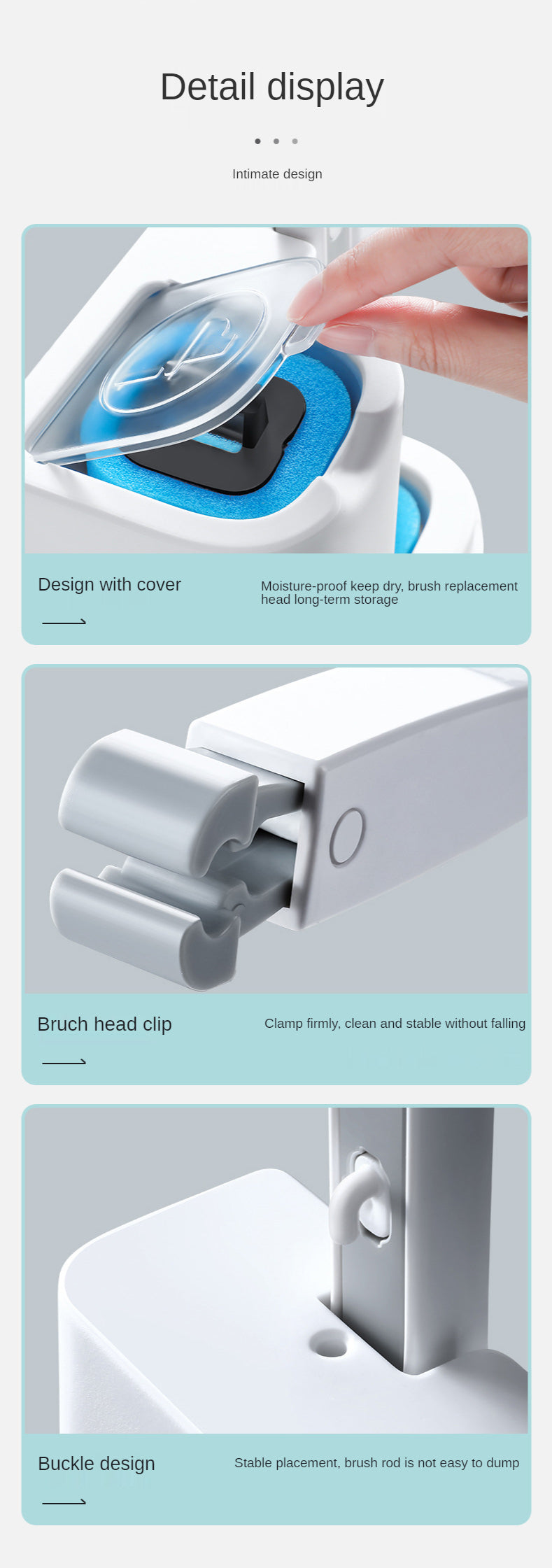 Hygienic Disposable Toilet Brush