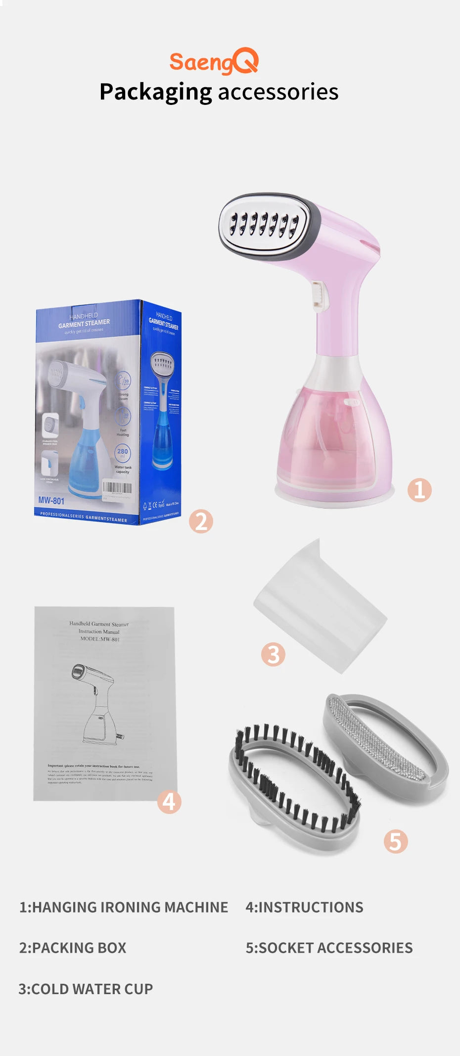 Portable Garment Steamer