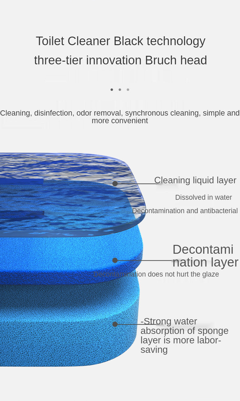 Hygienic Disposable Toilet Brush