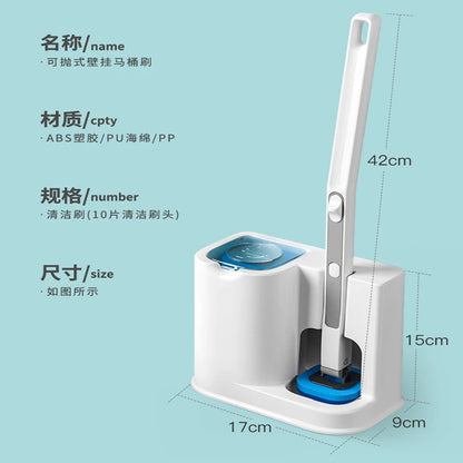 Hygienic Disposable Toilet Brush