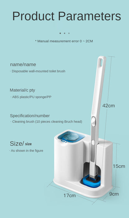 Hygienic Disposable Toilet Brush
