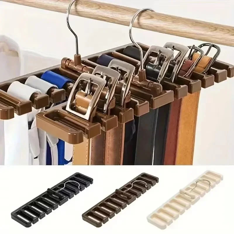 Multifunctional Belt & Tie Organizer