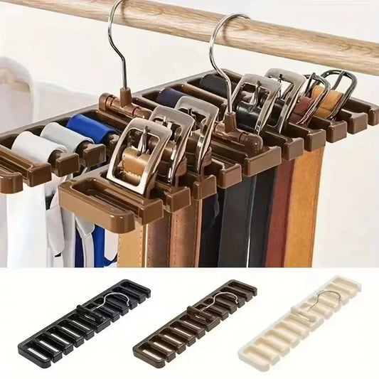 Multifunctional Belt & Tie Organizer