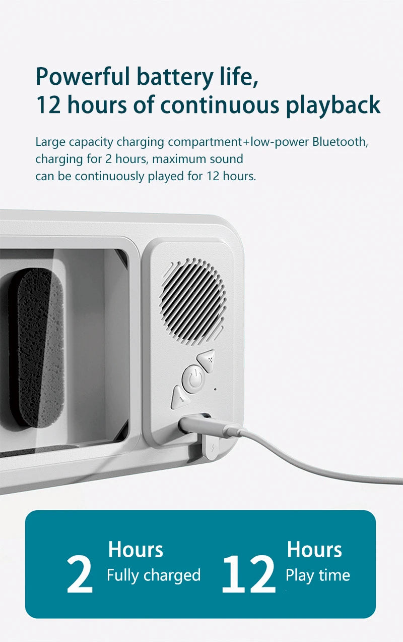 Touchscreen Shower Speaker Case