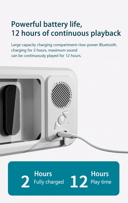 Touchscreen Shower Speaker Case