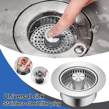 3-in-1 Sink Strainer