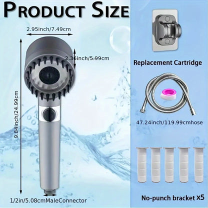 5 Mode Shower Head