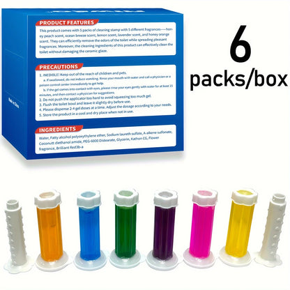 Floral Toilet Cleaning Gel