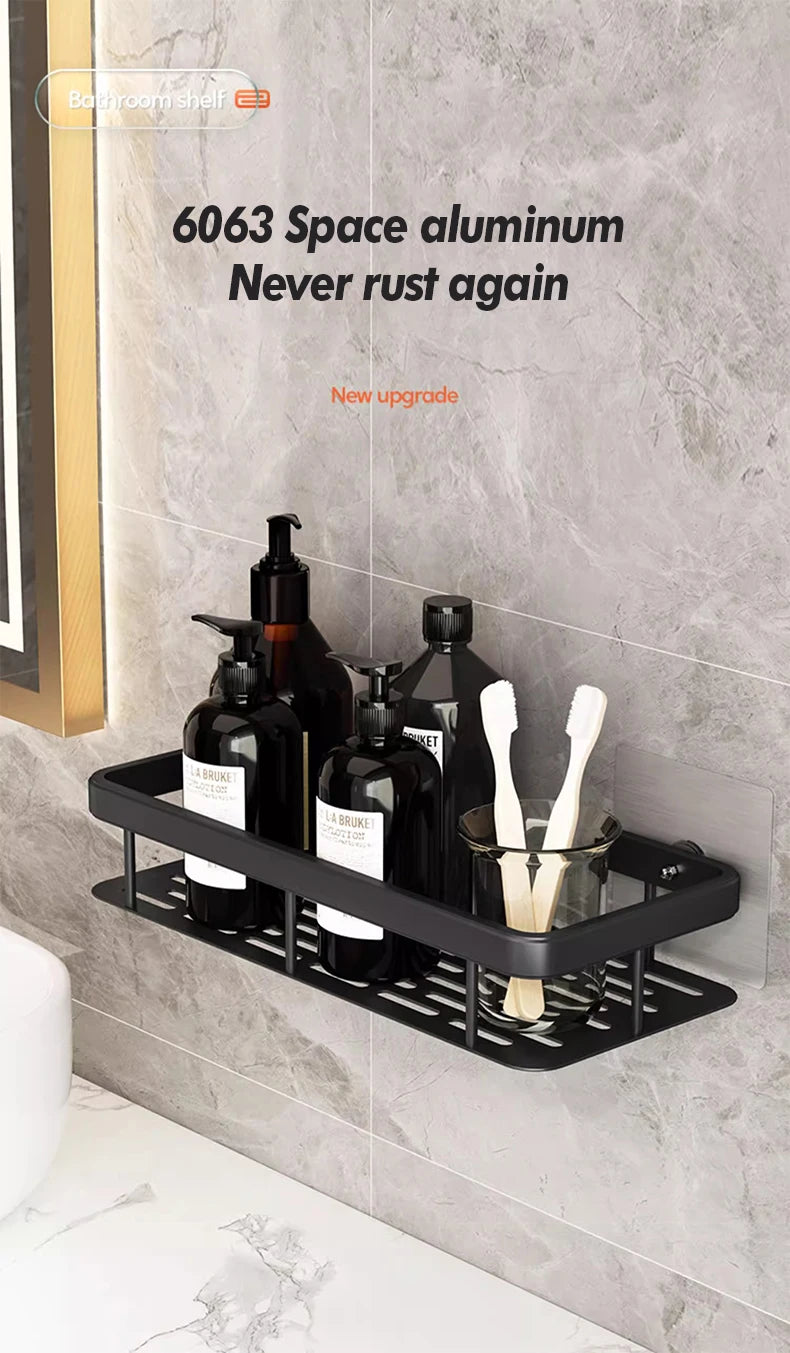 Stainless Steel Bathroom Storage Rack