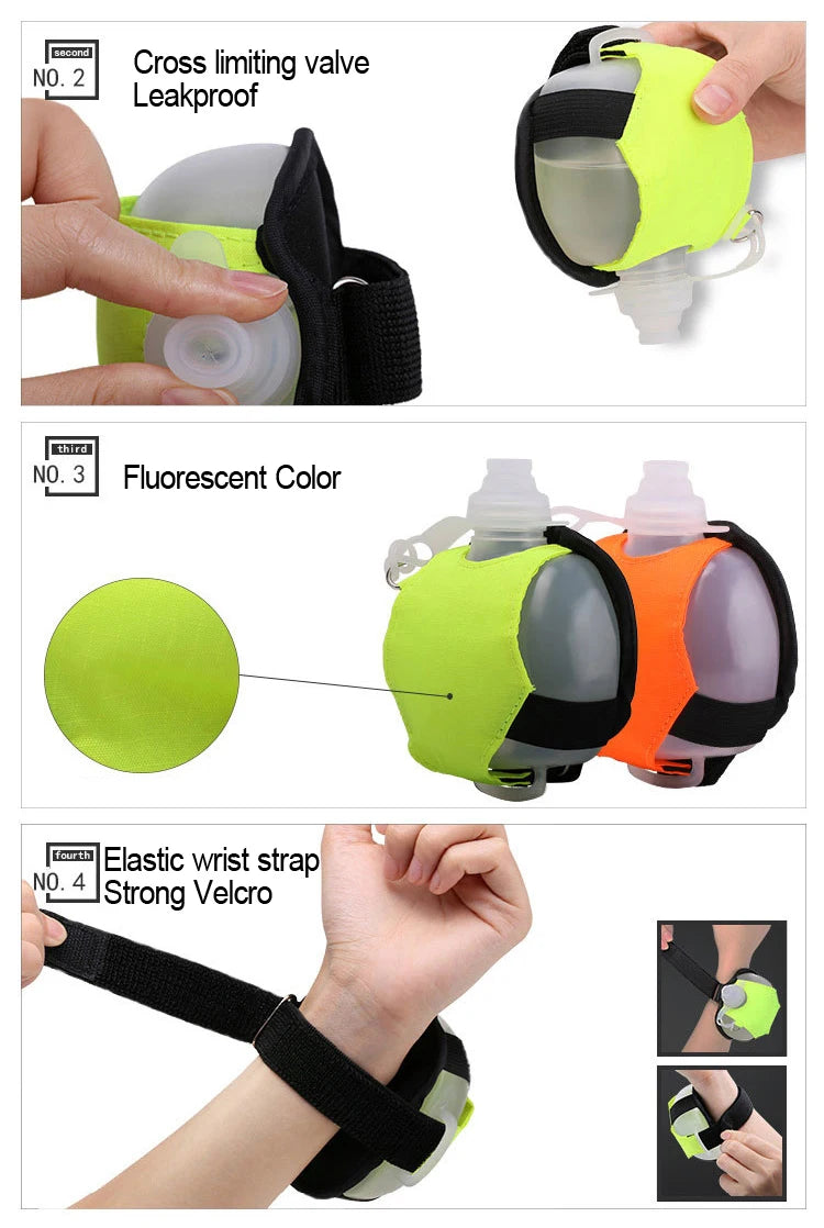 Mini Running Wrist Water Bottle