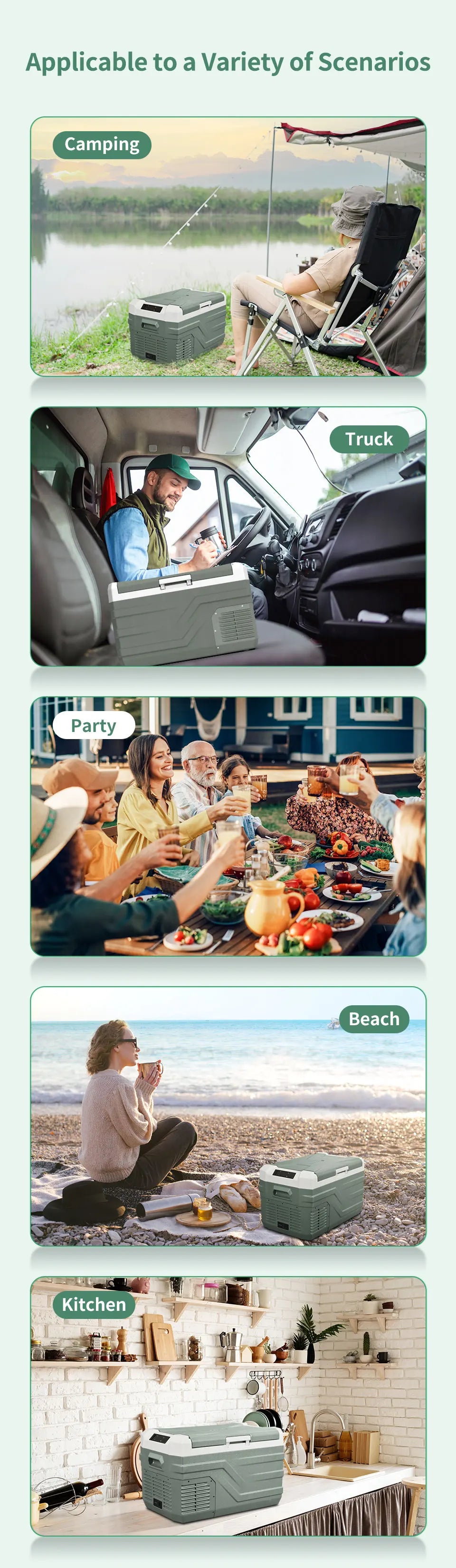 Alpicool NL Series Portable Car Refrigerator