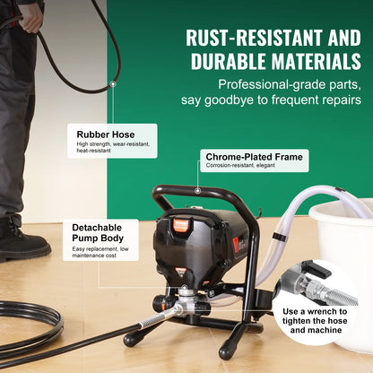 Electric Airless Sprayer Machine