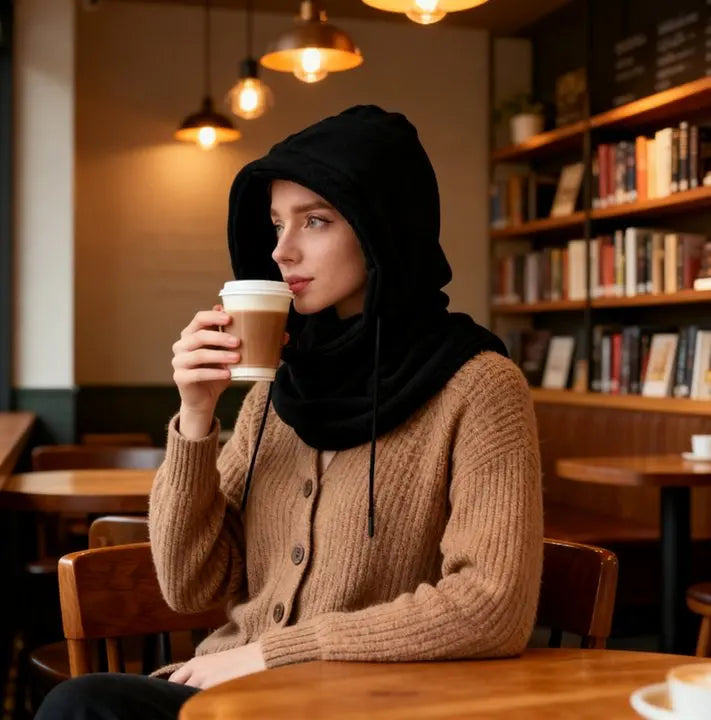 Unisex Winter Balaclava Knit Hood