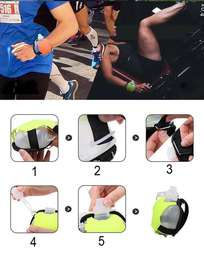 Mini Running Wrist Water Bottle