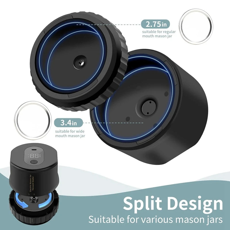 Mason Genie® Vacuum Sealer Kit