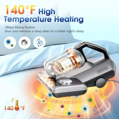 16Kpa UV-C Light Mattress Vacuum Cleaner