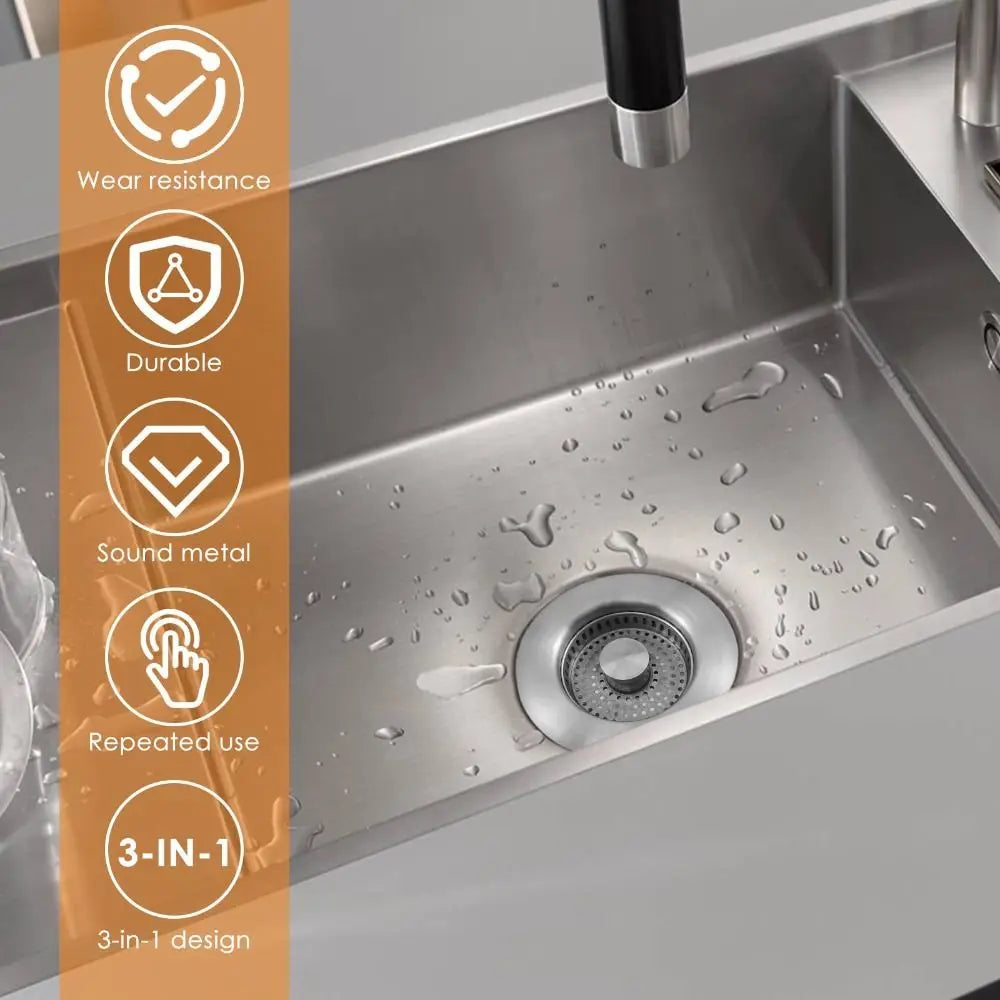 3-in-1 Sink Strainer