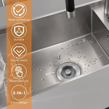 3-in-1 Sink Strainer