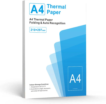 Inkless Portable A4 Thermal Printer