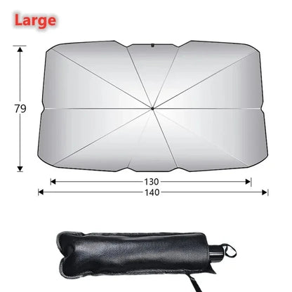 Umbrella Windshield Sunshade