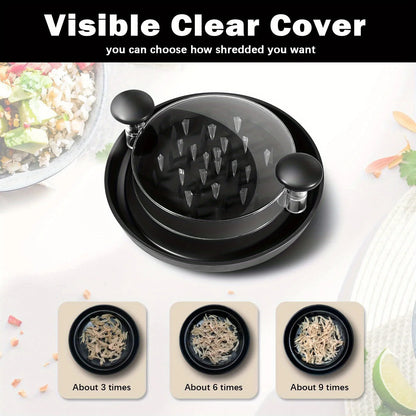 Rotating Meat Shredder