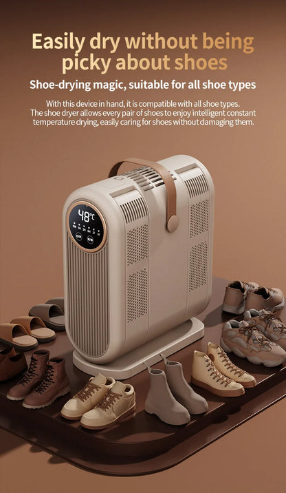 Six Arm Foldable Shoe Dryer