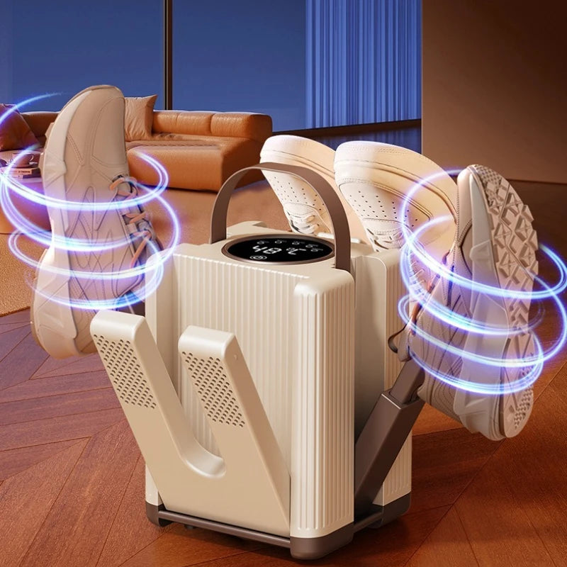 Six Arm Foldable Shoe Dryer