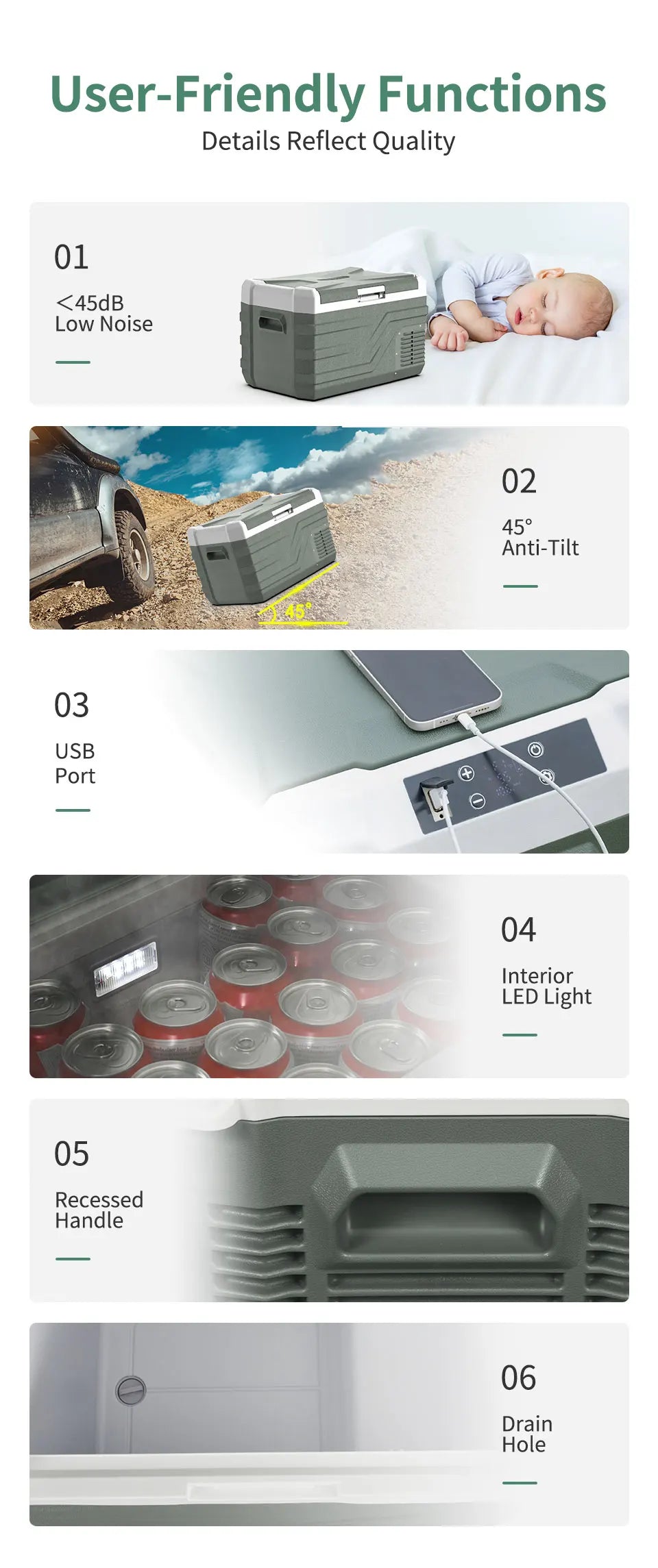 Alpicool NL Series Portable Car Refrigerator