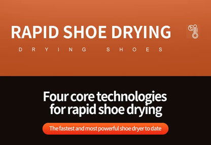 Six Arm Foldable Shoe Dryer