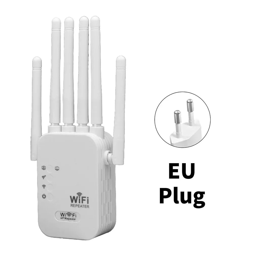 Kebidumei 1200Mbps Dual-Band WiFi Repeater