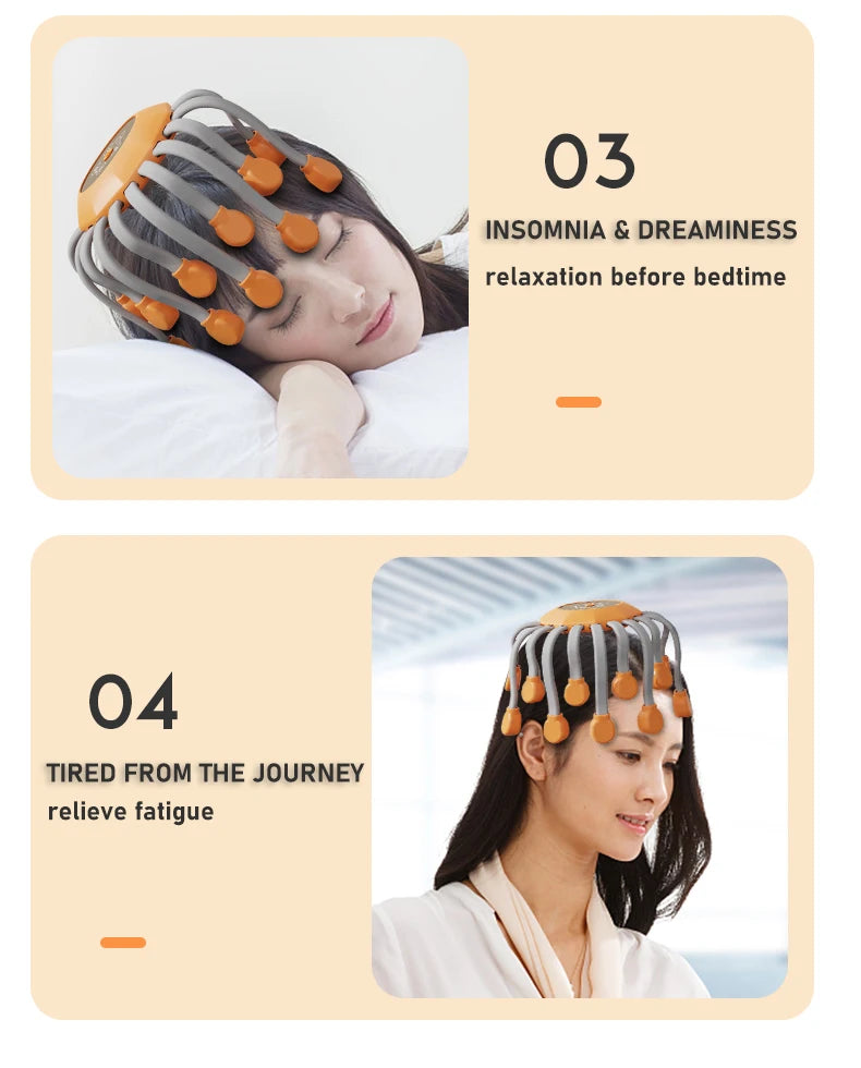 20 Head Scalp Massager