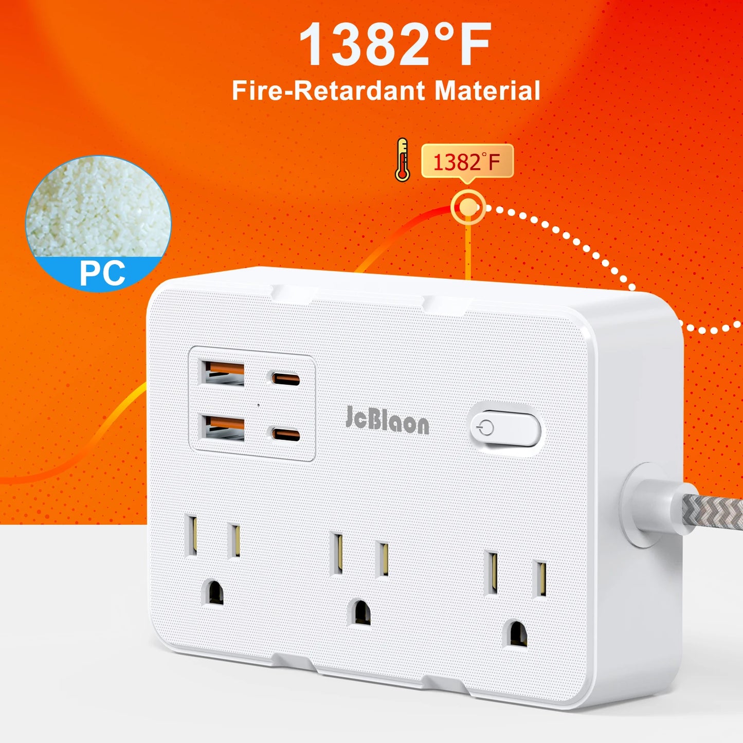 Multi-Plug Socket Adapter