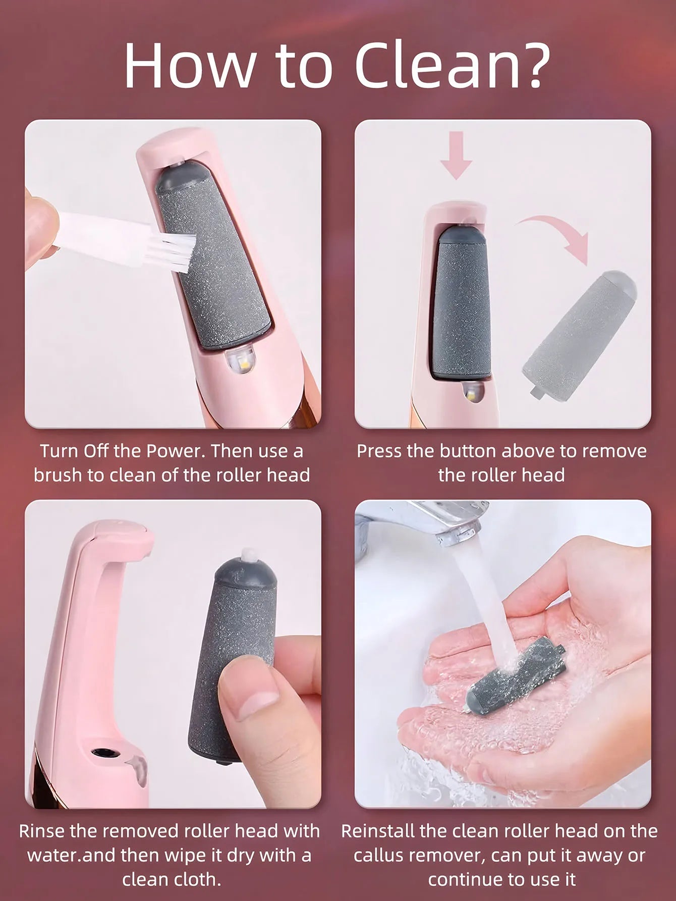 Electronic Callus Remover & Foot Care Tool