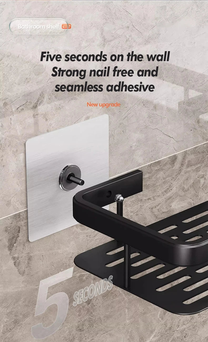 Stainless Steel Bathroom Storage Rack