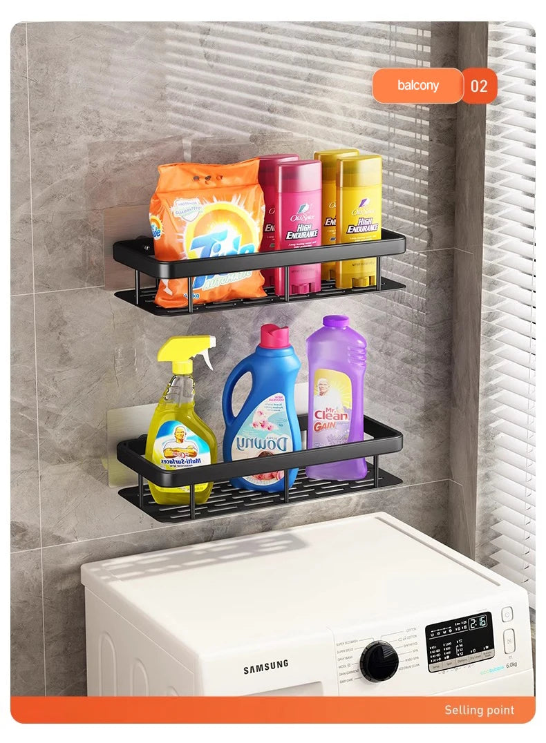 Stainless Steel Bathroom Storage Rack