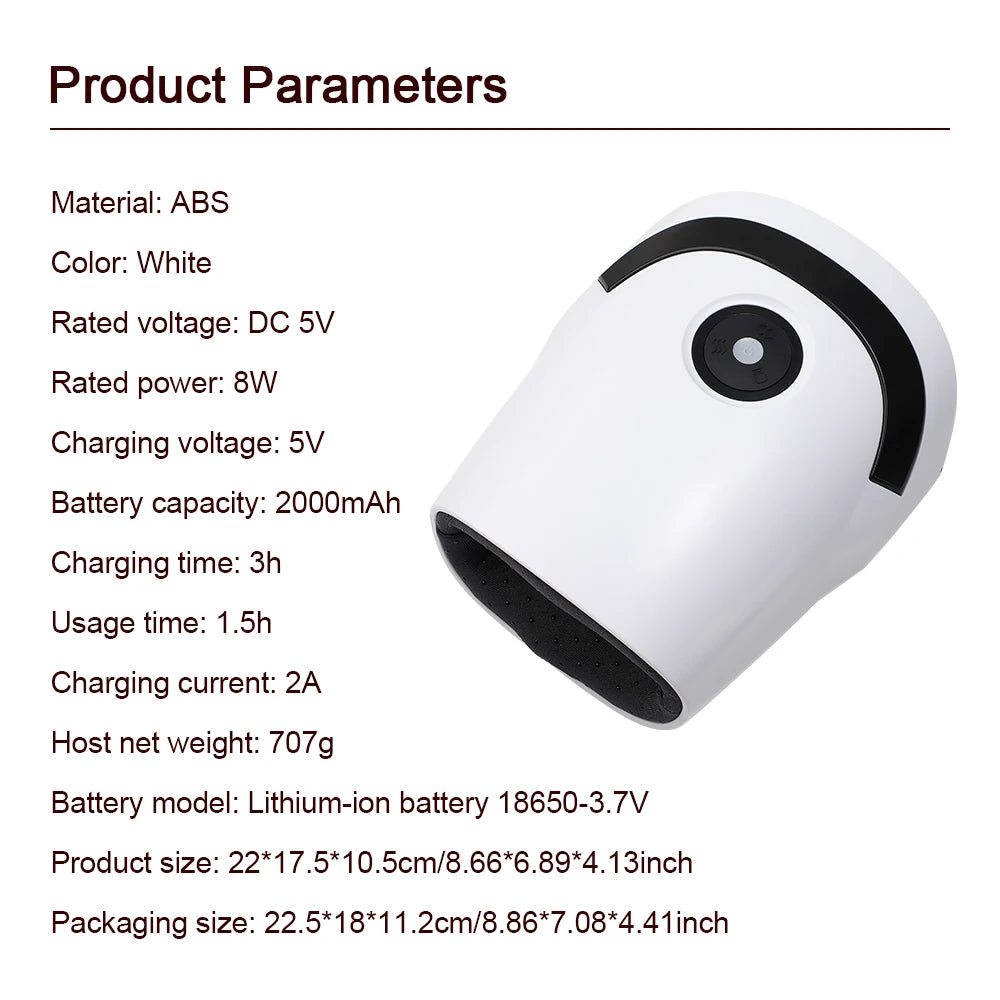 Electric 360° Air Pressure Hand Massager