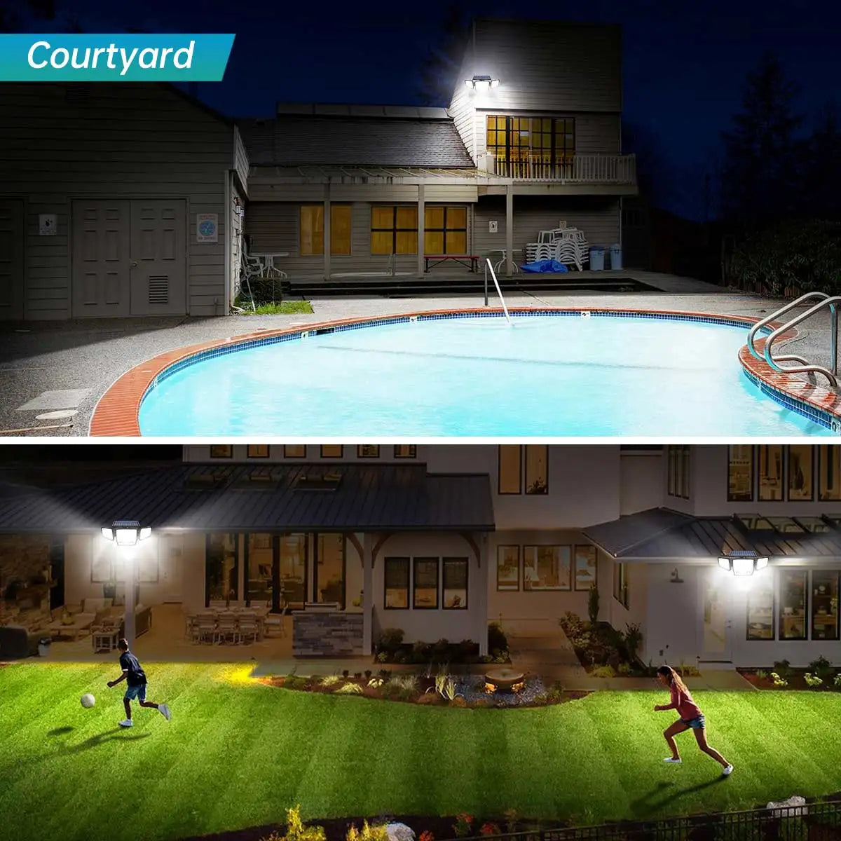 Solar Outdoor Security Lights