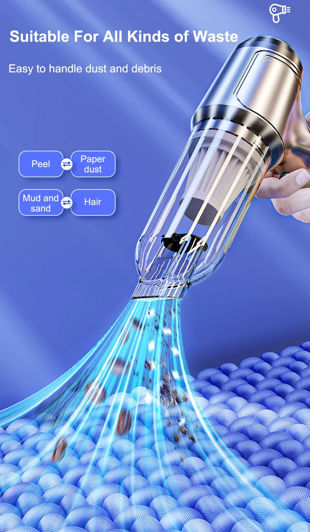 Handheld Vacuum Blower