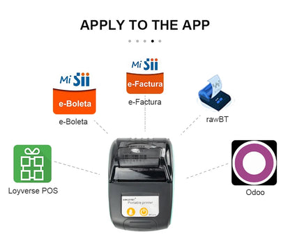Mini Portable Receipt Printer