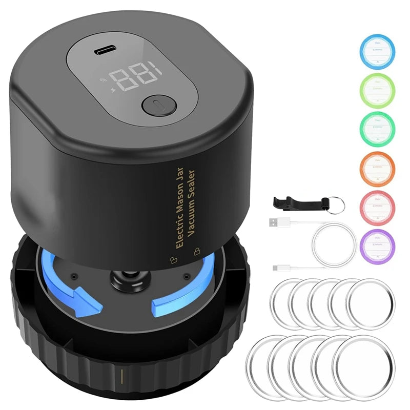 Mason Genie® Vacuum Sealer Kit