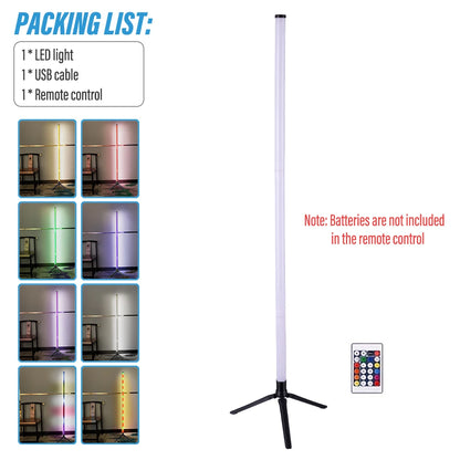RGB Corner Floor Lamp