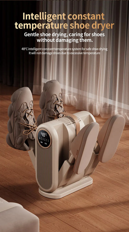 Six Arm Foldable Shoe Dryer